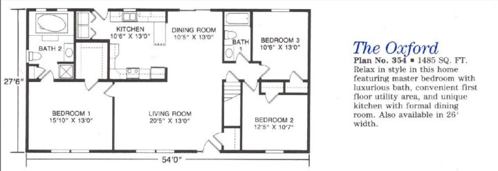 Oxford – Plan 354