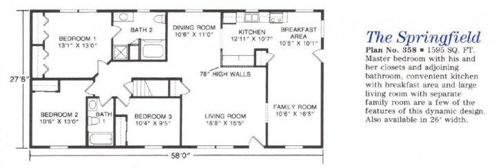 Springfield – Plan 358