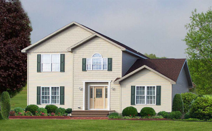 Two Story Stonington — Plan 550