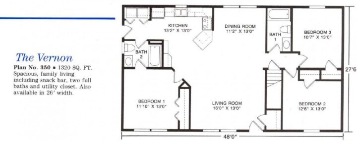Vernon – Plan 350