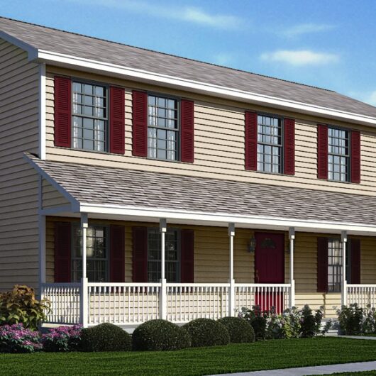 Two Story Gettysburg — Plan 512-S