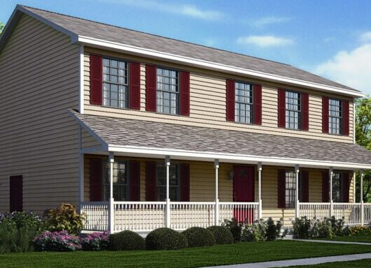 Two Story Williamsburg — Plan 503-S