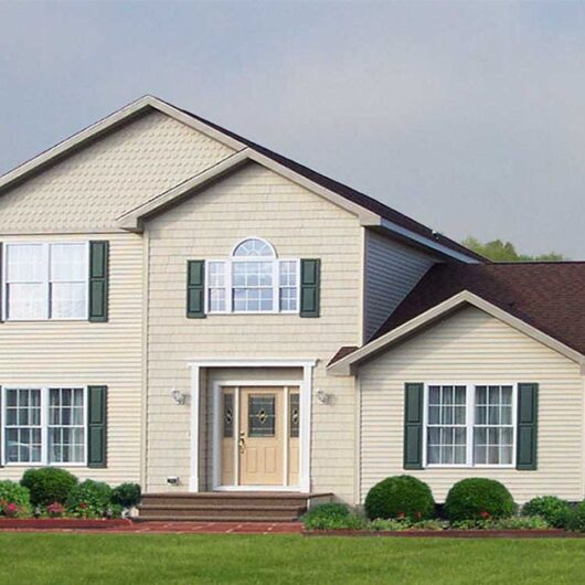 Two Story Stonington — Plan 550-S